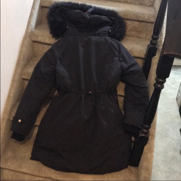 NEW JESSICA SIMPSON ROSE GOLD ADIRONDAK COAT - Picture 8 of 9
